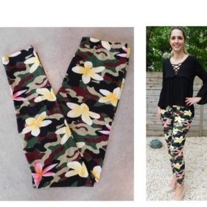 Camo Floral Leggings